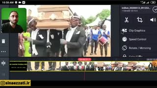 آموزش ساخت چالش رقص تابوت