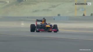 درگ ریس جذاب کاوازاکی نینجا و جت F16 و جت شخصی و ماشین فرمول وان