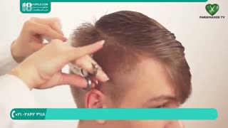 اصلاح مو مردانه با قیچی