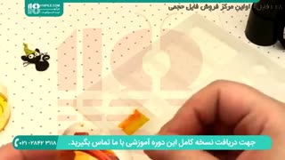 درست کردن آویز رزینی با عروسک گربه