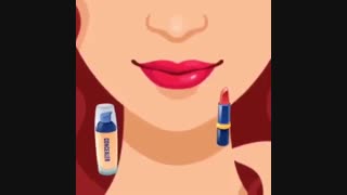 ترفندهای جالب برای آرایش لب