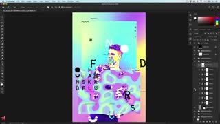 آموزش طراحی پوستر هنری جذاب با فتوشاپ