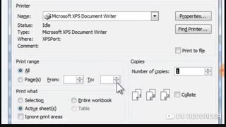 Excel - چاپ اطلاعات
