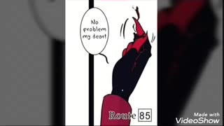 Alastor x TODOS comics hazbin hotel