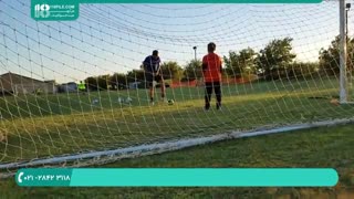 آموزش تمرینات دروازه بانی به کودکان