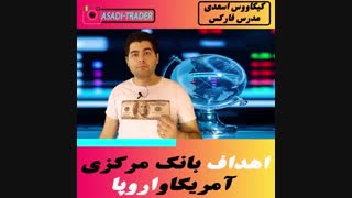 اهداف بانک مرکزی آمریکاواروپا