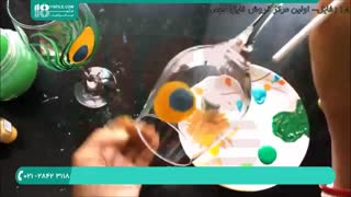 آموزش و ترفند ویترای روی لیوان