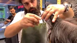 آموزش مدل مو بلند و مجعد مردانه- مومیس مرجع و مشاور مو