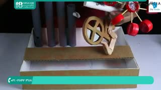 آموزش ساخت آبنما طرح دوچرخه برای دکور اتاق