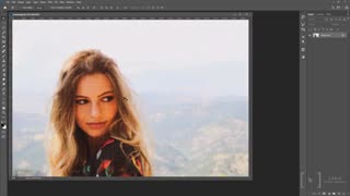 آموزش رایگان فتوشاپ : افکت ترام رنگی پوستر لرنینگ24 - l24.ir