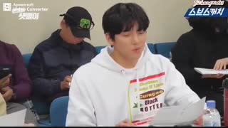 جلسه فیلم خوانی  سریال خوار و بار فروشی ست بیول با حضور ووکی و یوجونگ با زیرنویس فارسی