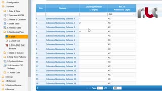 آموزش تغییر شماره داخلی ها در سانترال NS500