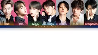 کالرکد لیریک آهنگ ♥Best Of Me ♥ از BTS