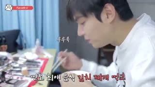 Leeminho  eating Moment کیوت*.*