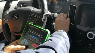 تعریف کلید و ریموت خودروی هایما S7 با دستگاه SPD240