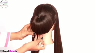 آموزش شینیون مو