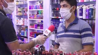 گزارش ویدیویی از نحوه مقابله مردم با کرونا در بازار