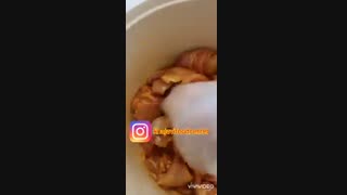 آموزش جوجه کباب زعفرانی