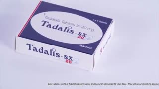 タダリスSX20mg通販　シアリスジェネリック最安値と購入方法｜タダラフィル／ED治療薬