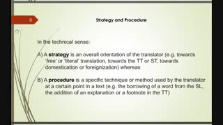 اصول و مبانی نظری ترجمه - فصل چهارم - قسمت اول