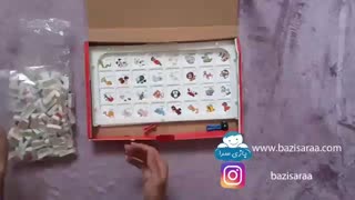 آنباکسینگ بازی هوش آموز دو تکه