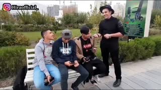 مصاحبه با مردم ایران در مورد _ بی تی اس