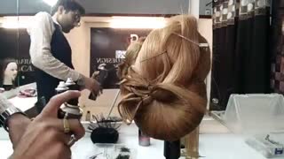 آموزش مدل مو دخترانه گل خلاقانه- مومیس مرجع و مشاور مو