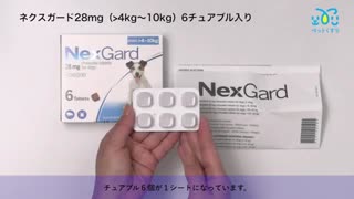 ネクスガード28mg通販　アフォキソラネル最安値と購入方法｜ペットのノミマダニ予防駆除薬