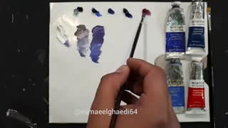 آموزش رنگ و روغن (ساخت رنگ)