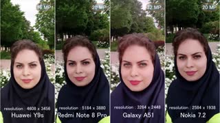 مقایسه گوشی های A51، هوآوی Y9s، شیائومی نوت8 پرو و نوکیا 7.2