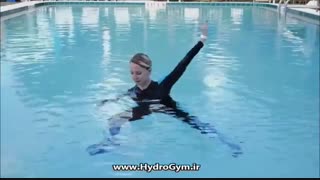 ورزش های ریتمیک در آب در هیدروجیم