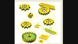 چند نمونه کار با برنامه openscad
