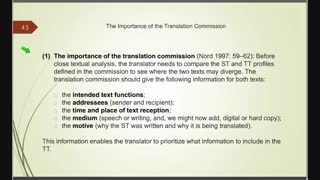 اصول و مبانی نظری ترجمه - فصل پنجم - قسمت ششم