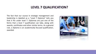 Level 7 Qualification