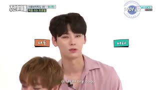 برنامه ی Weekly idol قسمت 316 با حضور گروه Wanna one با زیرنویس فارسی