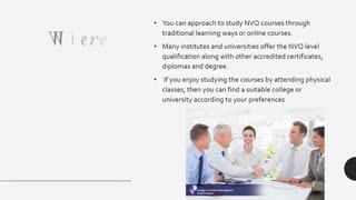 NVQ Courses