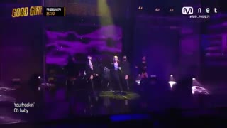 اجرای `جیوو `عضو کارد با آهنگ "Take you down"  در برنامه ی Good Girl