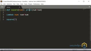 آموزش رایگان پایتون قسمت 55 | تابع lambda در پایتون
