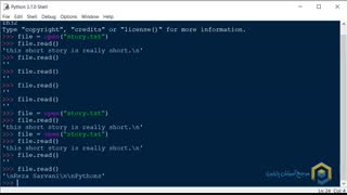 آموزش رایگان پایتون قسمت 60 | خواندن یک file و متود seek در پایتون