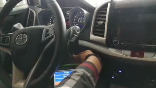 تعریف کلید خودروی جک اس 3 با دستگاه عیب یاب SPD240