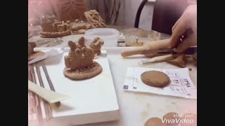 شیوه اجرای تکنیک فیتیله در سفال