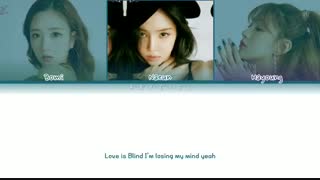 لیریک اهنگ love is blind از ای پینک || apink