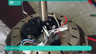 پنکه سقفی - تعویض خازن