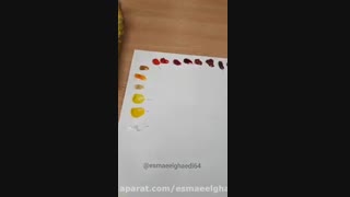 رنگ های مورد نیاز پالت در رنگ و روغن (آموزش رنگ و روغن)