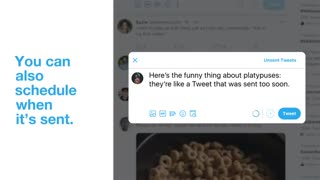 اضافه شدن امکان زمان‌بندی ارسال توییت به نسخه وب توییتر