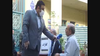 نماز عید سعید فطر در مسجد ولیعصر(عج) شهرک شهید محلاتی