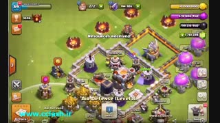 دانلود هک کلش آف کلنز با جم نامحدود و تمام نشدنی