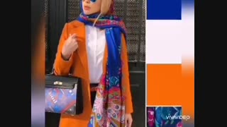 ست کردن لباس بر اساس رنگشون