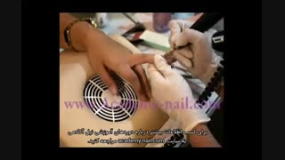 آموزش ترمیم کاشت ناخن : مرحله ششم : سوهان کشی- نیل آکادمی