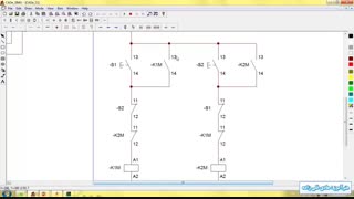اشنایی با راه اندازی موتورهای الکتریکی (شماره 19)_چپگرد راستگر کن با حفاظت کامل و چپگرد راستگرد سریع